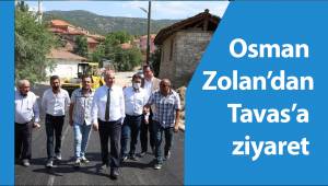 Osman Zolan’dan Tavas’a ziyaret
