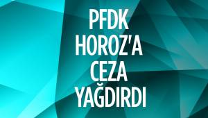 PFDK HOROZ'A CEZA YAĞDIRDI
