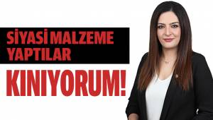 Siyasi malzeme yaptılar... Kınıyorum!