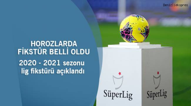 2020 - 2021 sezonu lig fikstürü açıklandı