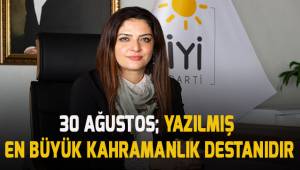 Başkan Akışık; 30 Ağustos yazılmış en büyük kahramanlık destanıdır