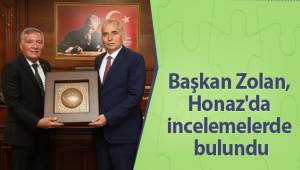Başkan Osman Zolan, Honaz'da incelemelerde bulundu