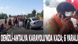 Denizli-Antalya Karayolu'nda can pazarı