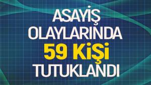 Denizli’de 680 farklı asayiş olayında 400 şüpheli gözaltına alındı