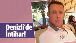 Denizli'de intihar!