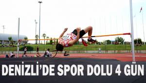 Denizli'de spor dolu 4 gün
