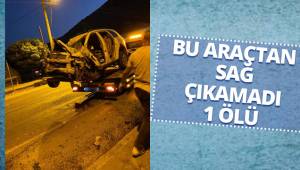 Denizli’de trafik kazası: 1 ölü