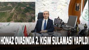 Denizli Honaz Ovasında 2. kısım sulaması tamamlandı