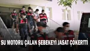 Denizli JASAT, 3 ayda 11 su motoru çalan şebekeyi Afyon’a kadar takip ederek çökertti