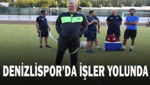 Denizlispor’da bir tarafta transfer çalışmaları diğer yanda idman devam ediyor