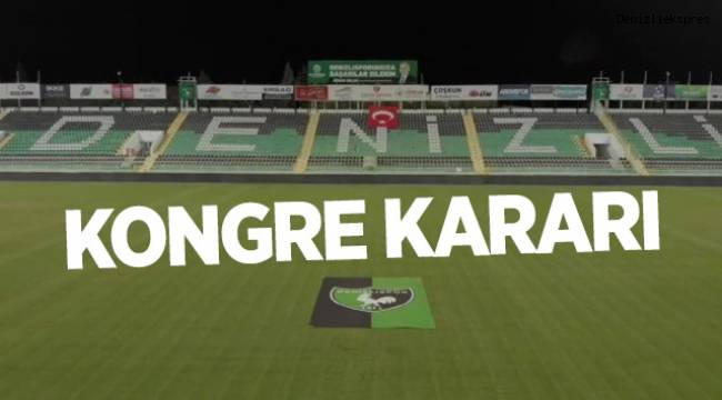 Denizlispor Kulübü Derneği, olağanüstü toplantı kararı aldı.