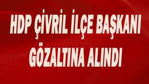 HDP Çivril İlçe Başkanı gözaltına alındı