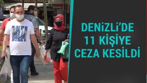 Maske Takmayan 11 Kişiye ceza kesildi