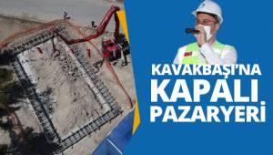 PAMUKKALE BELEDİYESİ’NDEN KAVAKBAŞI’NA KAPALI PAZAR YERİ