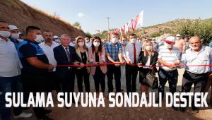 Sulama suyuna sondajlı destek