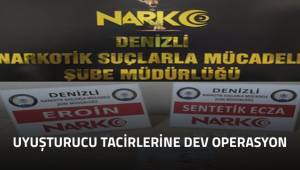 Uyuşturucu tacirlerine dev operasyon