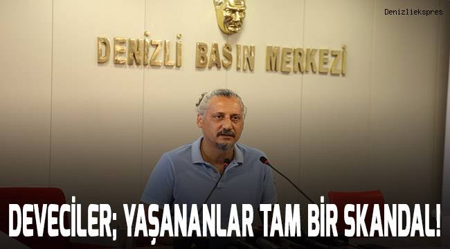 Yaşananlar Tam Bir Skandal!