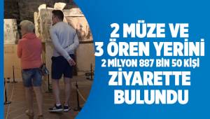 2 müzede toplam 36 bin 632 eser