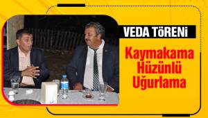 Acıpayam Dernekler Birliğinden Kaymakama Hüzünlü Uğurlama