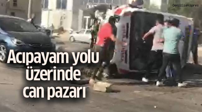 Acıpayam yolu üzerinde can pazarı