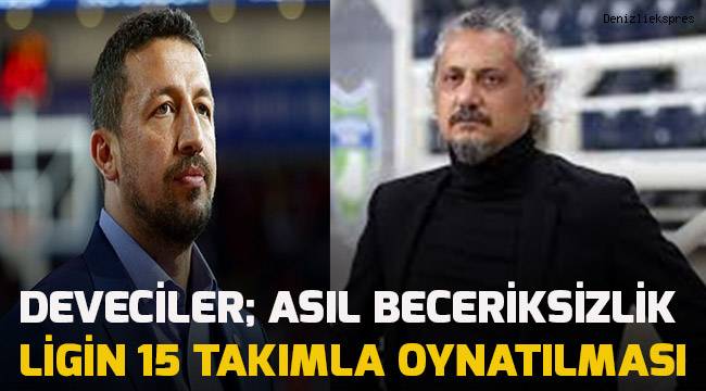 Başkan Deveciler'den, TFF Başkanı Türkoğlu'na yanıt!