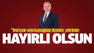 Büyükşehir DESKİ’den yeni su kaynağı müjdesi