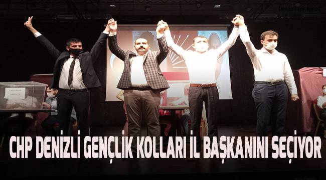 CHP Denizli Gençlik Kolları İl Başkanını seçiyor