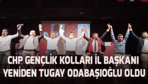 CHP Denizli Gençlik Kolları İl Başkanlığı'na yeniden Tugay Odabaşıoğlu seçildi
