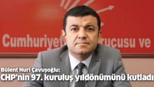 CHP'nin 97. kuruluş yıldönümünü kutladı