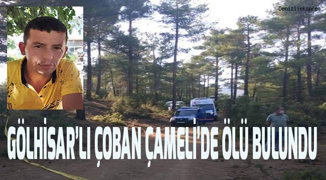 Çoban Çameli'de ölü bulundu