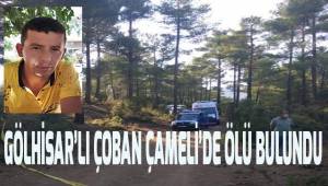 Çoban Çameli'de ölü bulundu
