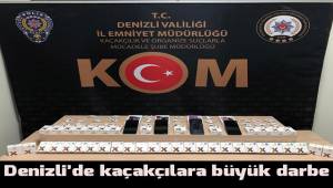 Denizli’de kaçakçılara büyük darbe