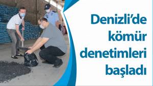 Denizli’de kömür denetimleri başladı