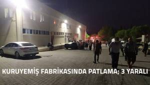 Denizli'de kuruyemiş fabrikasında patlama: 3 yaralı