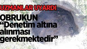 Denizli’de obruk oluşumunu konusunda uzmanlardan uyarı
