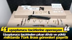 Denizli'de uyuşturucu tacirlerine operasyon: 35 gözaltı
