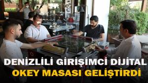 Denizlili girişimci dijital okey masası geliştirdi