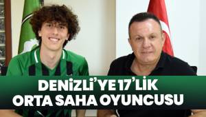 Denizlispor’a 17'lik orta saha
