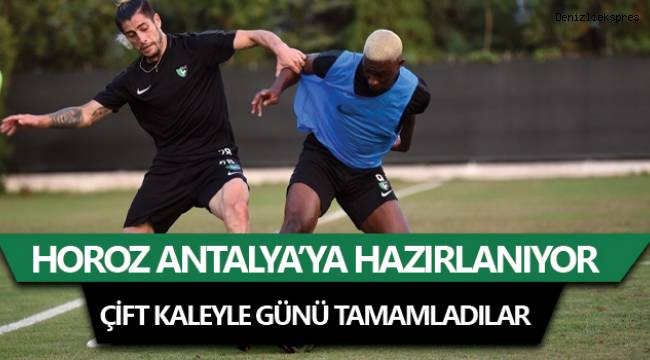 Denizlispor, Antalyaspor hazırlıklarına başladı
