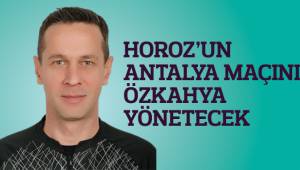 Denizlispor-Antalyaspor maçını Halis Özkahya yönetecek