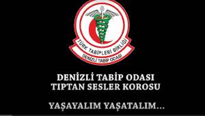 Doktorlar pandemiye dikkati çekmek için şarkı söyledi