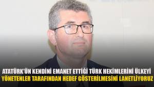 Eğitim-İş Başkanı Aydoğan; ülkeyi yönetenler tarafından TBB'nin hedef alınmasını lanetliyoruz