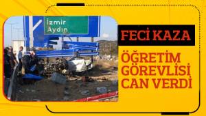 Genç araştırma görevlisi kazada hayatını kaybetti