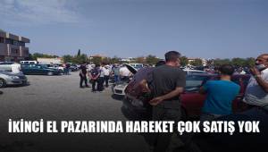 İkinci el pazarında hareket çok satış yok