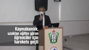 Kaymakamlık, uzaktan eğitim gören öğrenciler için harekete geçti