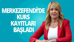 MERKEZEFENDİ’DE KURS KAYITLARI BAŞLADI