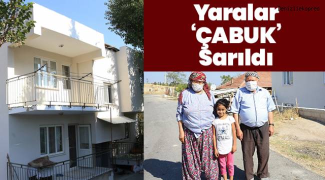 Pamukkale Belediyesi, Çabuk ailesinin yaralarını sardı