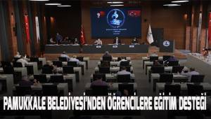 Pamukkale Belediyesi'nden öğrencilere eğitim desteği