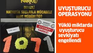 Polis yüklü miktarda uyuşturucu sevkiyatını engelledi