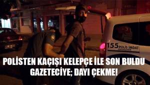 Polisten kaçışı kelepçeyle son buldu